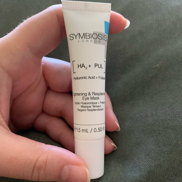 NWT Symbiosis London Tightening & Resplendent Eye Mask Hyaluronic Acid Pullulan - Picture 3 of 5